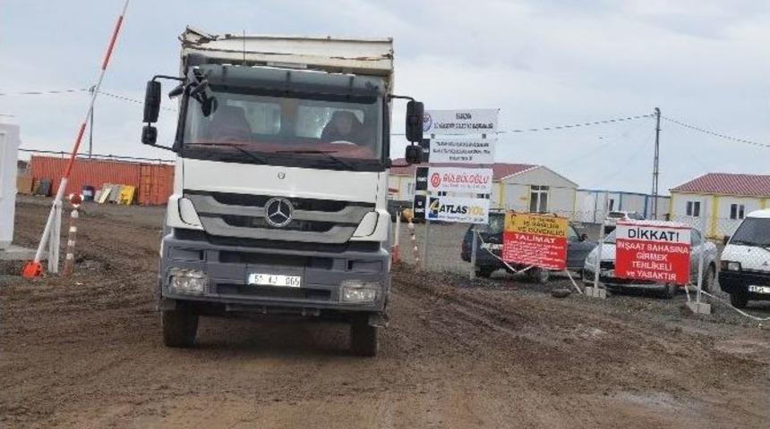 G&uuml;lcemal Projesi Tahkimat &Ccedil;alışmaları Hızla Devam Ediyor