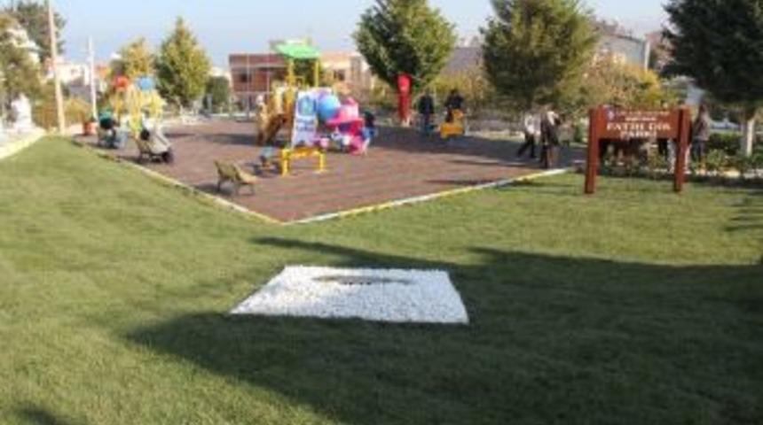 Şehit Polis Fatih Dik Parkı A&ccedil;ıldı