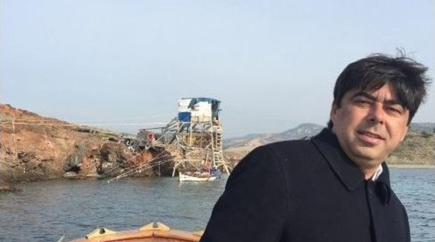 Denize A&ccedil;ılan Başkan Demirağ Balık&ccedil;ılarla Ağ Topladı