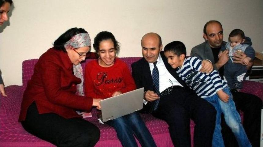 Bedensel Engelli Merveg&uuml;l&rsquo;&uuml;n Hayalini Vali Demirtaş Ger&ccedil;ekleştirdi