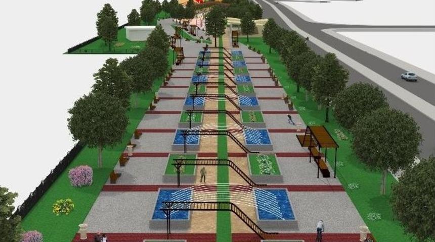 B&uuml;y&uuml;kşehir, İstasyon Alanına Meydan Ve Park Yapıyor