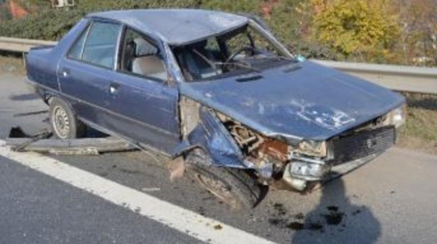 Tem&rsquo;de Kaza: 1 Yaralı