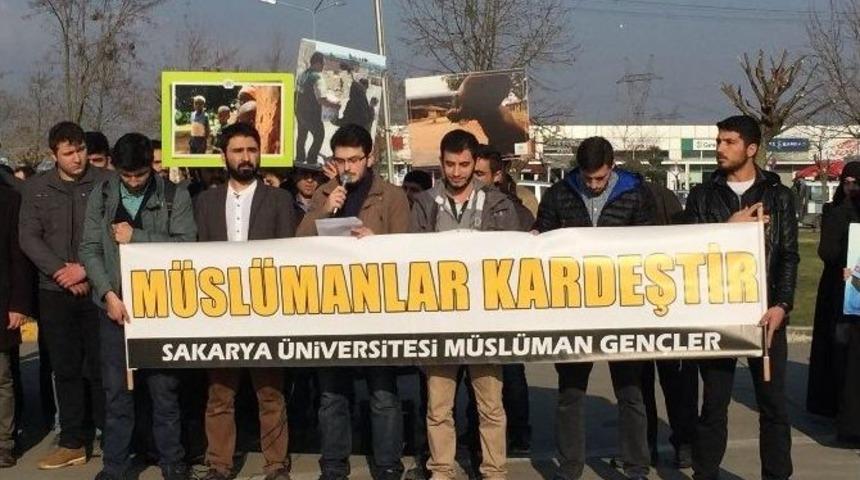 İhh Stantlarına Yapılan Saldırı Sa&uuml;&rsquo;de Protesto Edildi