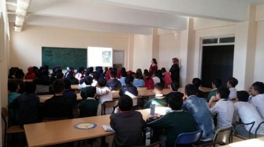 Sincik Lisesinde Madde Bağımlılığı Semineri D&uuml;zenlendi