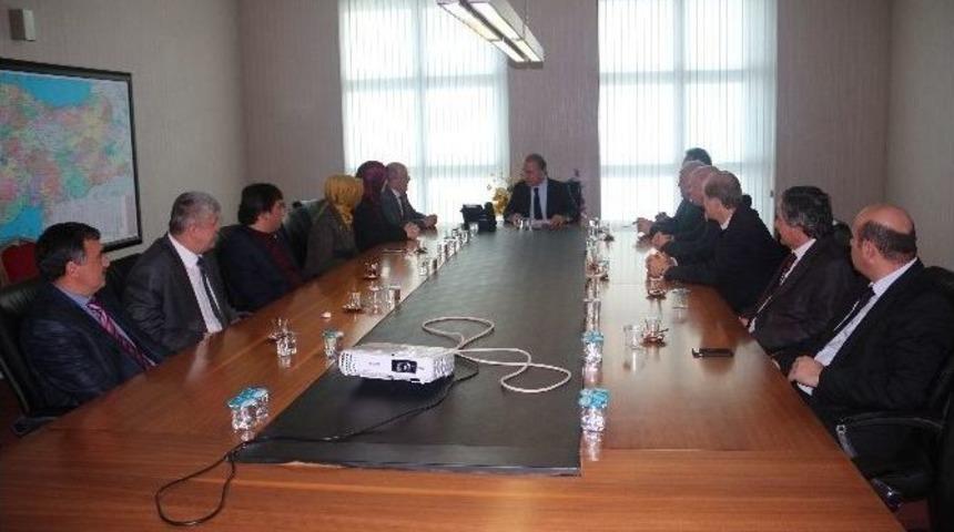 Ak Partili Belediye Meclis &Uuml;yelerinden Şahin&rsquo;e Ziyaret