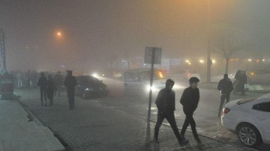 Muş&rsquo;ta Yoğun Sis