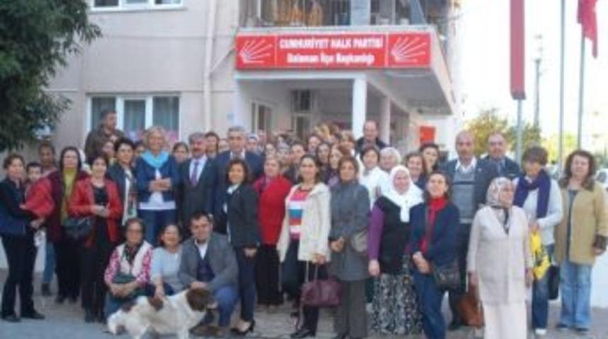 Dalaman Chp Kadın Kolları Se&ccedil;imi Yapıldı