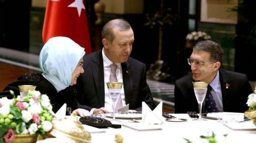 Cumhurbaşkanı Erdoğan, Nobel &Ouml;d&uuml;l&uuml; Sahibi Sancar Onuruna Akşam Yemeği Verdi