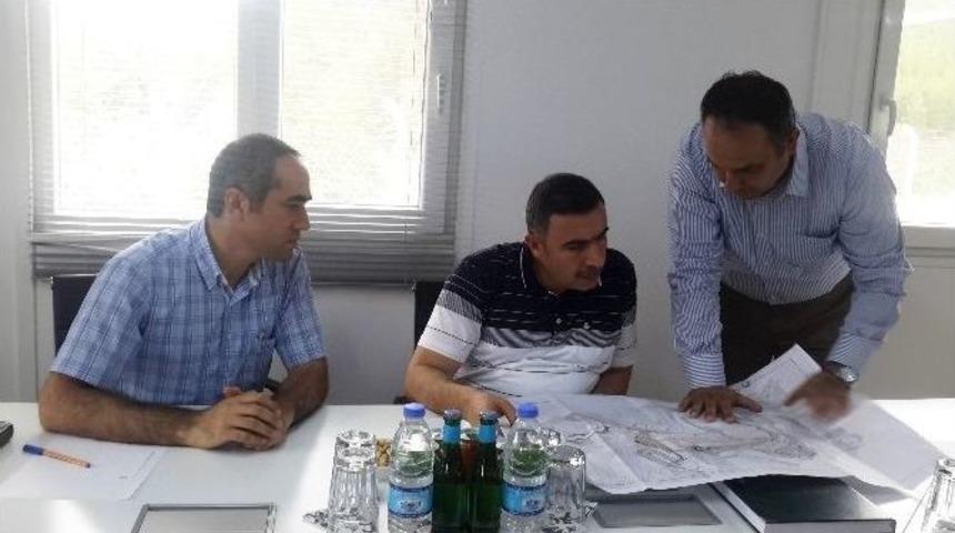 K&uuml;&ccedil;&uuml;k Aksu Barajında &Ccedil;alışmalar Devam Ediyor