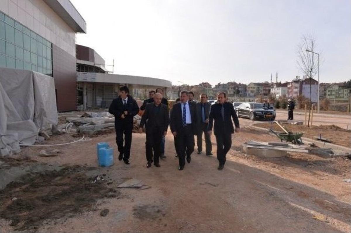 100 Yataklı Gediz Devlet Hastanesi İnşaatının Y&uuml;zde 85&rsquo;i Tamamlandı