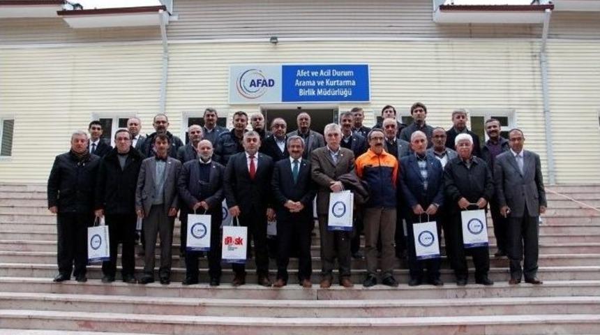 Afad, Muhtarları Bilgilendirdi