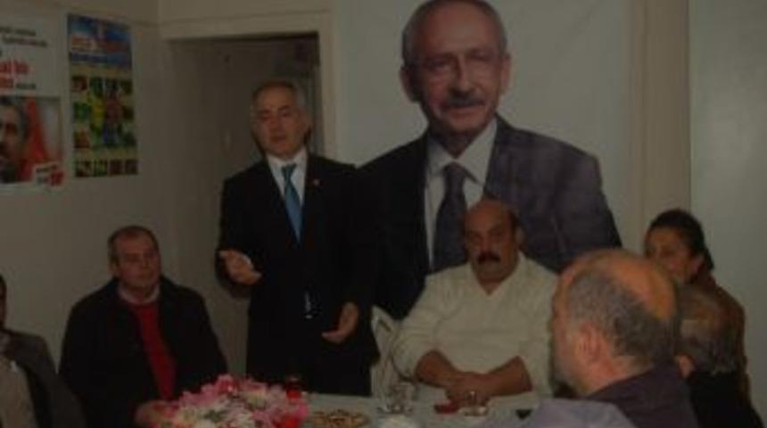 Chp &Ccedil;anakkale İl Başkan Adayı G&uuml;neşhan Delegelerle Bir Araya Geldi