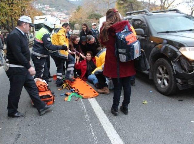 Ordu’da Kaza: 1 Yaralı