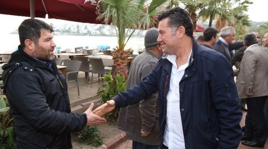 Başkan Kocadon, Bitez’de Esnafla Bir Araya Geldi