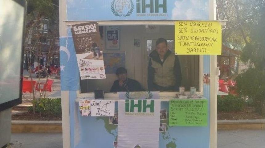 Kur&rsquo;an Kursu &Ouml;ğrencilerinden Bayır-bucak T&uuml;rkmenlerine Yardım Kampanyası