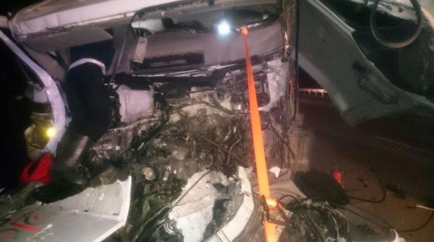 Afyonkarahisar&rsquo;da Trafik Kazası: 1&ouml;l&uuml;