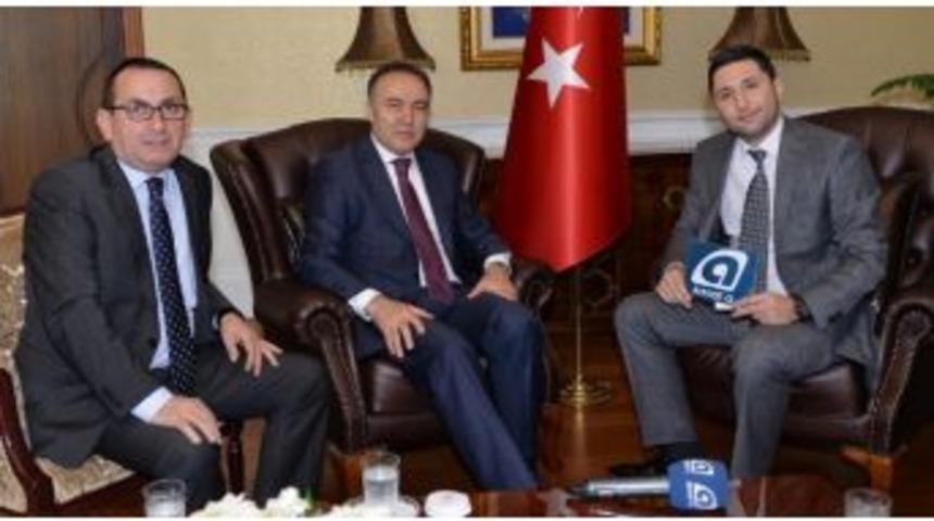 Vali Altıparmak Kanal A&rsquo;nın Konuğu Oldu