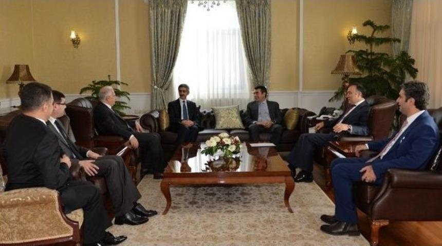 Meb M&uuml;steşarı Tekin&rsquo;den Vali Altıparmak&rsquo;a Ziyaret