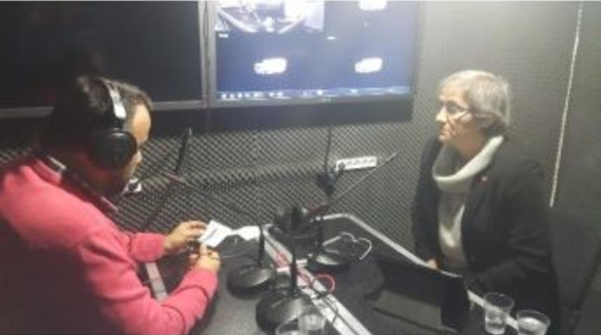 Chp İl Başkanı Taşkent, Radyo 264&rsquo;de G&uuml;ndem &Ouml;zel Programına Katıldı