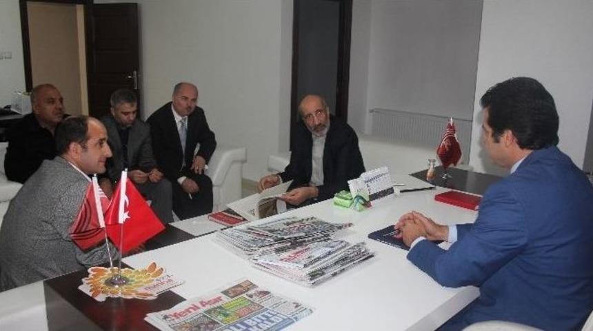 Gazeteci Yazar Dilipak&rsquo;tan Manisa Basın İlan Kurumu&rsquo;na Ziyaret