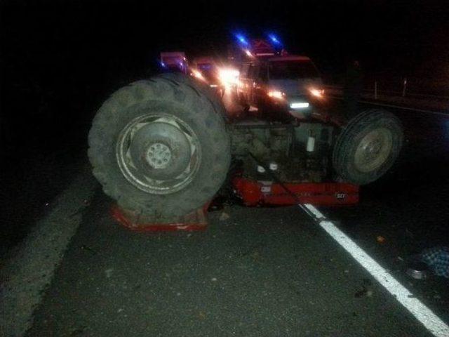 Balıkesir’deki Kazada Çift Şeritli Yol Savaş Alanına Döndü