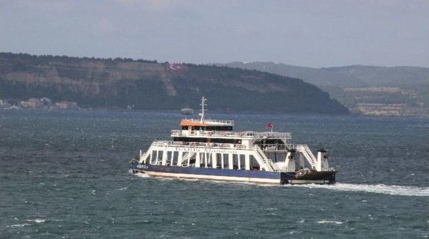 Feribot Seferlerine Fırtına Engeli