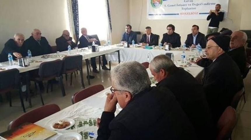 Gevaş&rsquo;ta 1. Genel İstişare Ve Değerlendirme Toplantısı