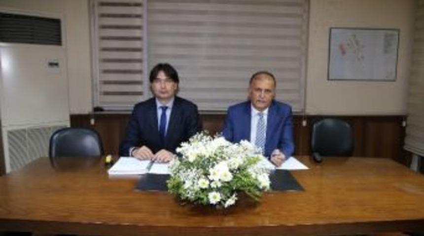 Mezitli Atıksu Arıtma Tesisi İhale S&ouml;zleşmesi İmzalandı