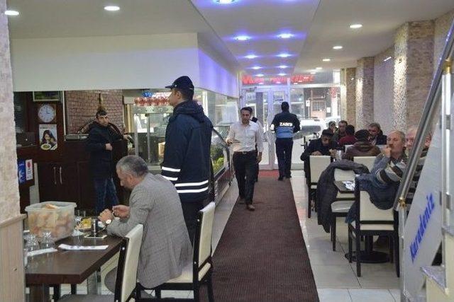 Ardahan Belediyesi Zabıta Müdürlüğü Lokanta Ve Restoranları Denetledi