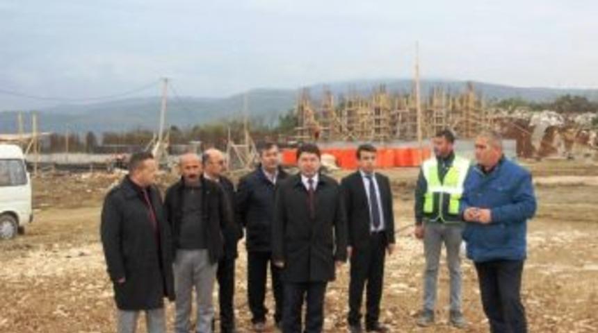 Tun&ccedil;, Amasra Lisesi İnşaatında İncelemelerde Bulundu