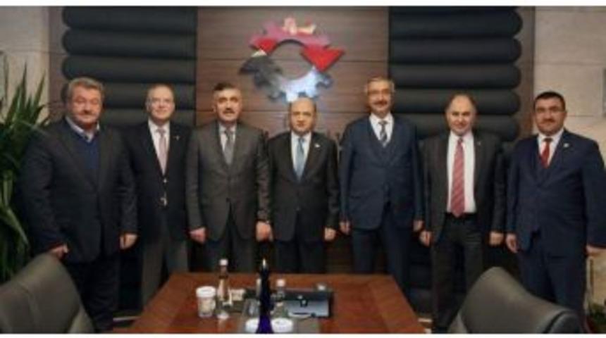 Niğde Protok&uuml;l Bakan Işık&rsquo;la Buluştu