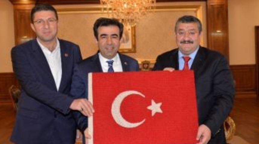 Kelkit Belediye Başkanı Yılmaz&rsquo;dan Vali G&uuml;zeloğ&uuml;lu&rsquo;na Ziyaret