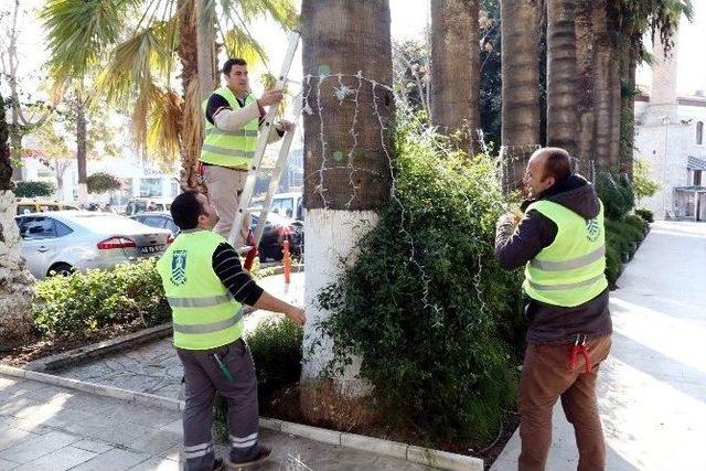 Bodrum’da Yeni Yıl Hazırlıkları Sürüyor