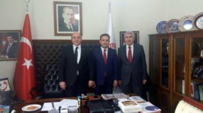 &Ccedil;etinbaş Ve Yılmaz&rsquo;dan Milletvekili İshak Gazel&rsquo;e Ziyaret