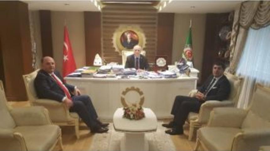 Cihan Saraç, Tzob Genel Başkanı İle Görüştü