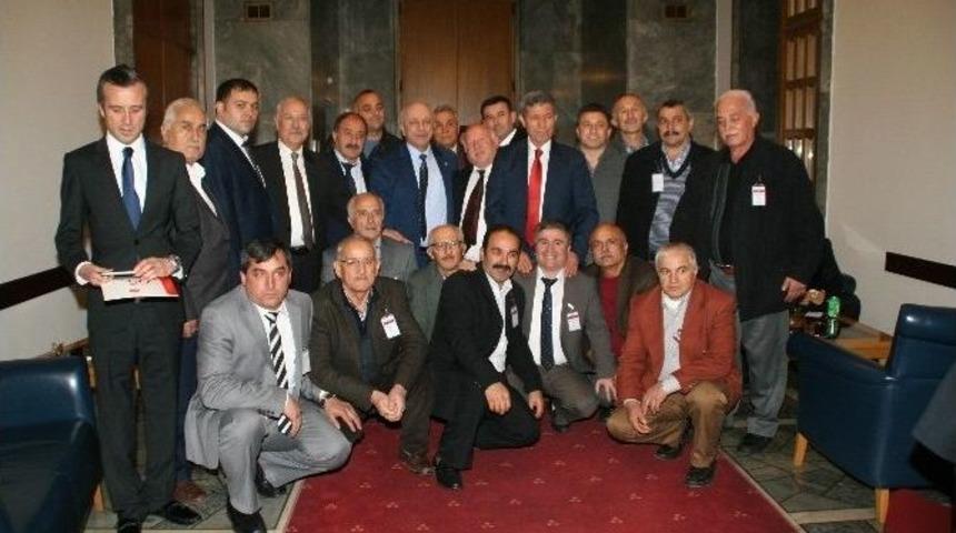 Devrekli Muhtarlardan Milletvekillerine Hayırlı Olsun Ziyareti