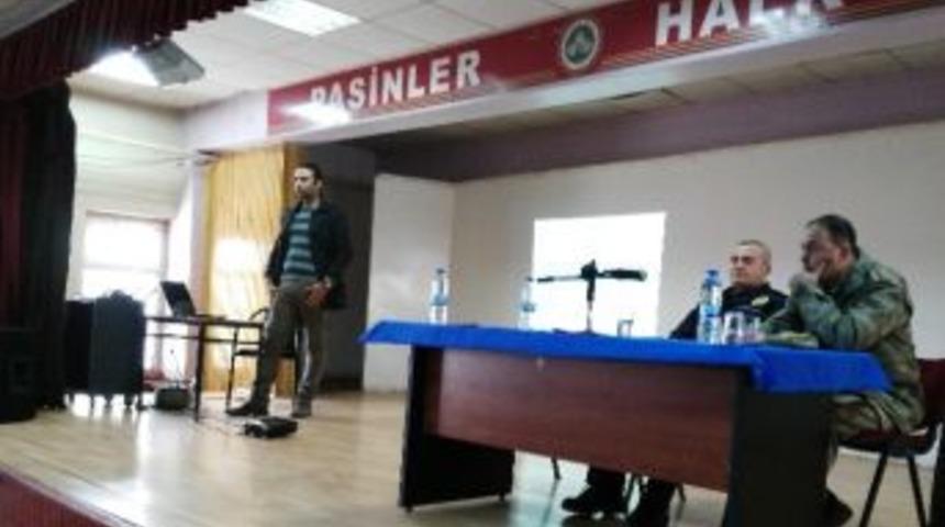 Pasinler&rsquo;de İletişim Yoluyla Dolandırıcılık Semineri