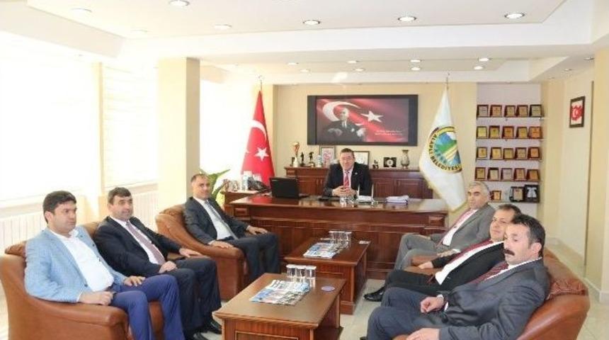 Gmis Y&ouml;netimi, Belediye Başkanlarını Ziyaret Etti