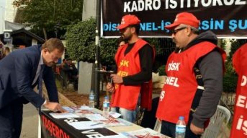 T&uuml;rk: &ldquo;kamudaki T&uuml;m Taşeron İş&ccedil;iler Kadroya Alınmalı&rdquo;