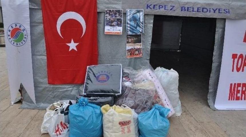 Bayırbucak T&uuml;rkmenleri Antalya&rsquo;dan Giden Battaniyelerle Isınacak