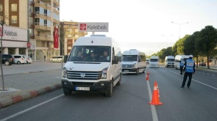 Trafik Zabıtasından Okul Servislerine Denetim