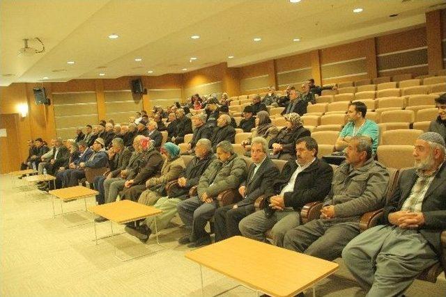 Elazığ’da Emeklilere Sağlık Semineri Verildi