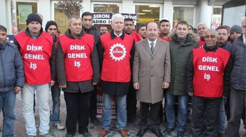 Edirne Belediye Başkanı G&uuml;rkan&rsquo;dan Taşeron İş&ccedil;ilere Destek