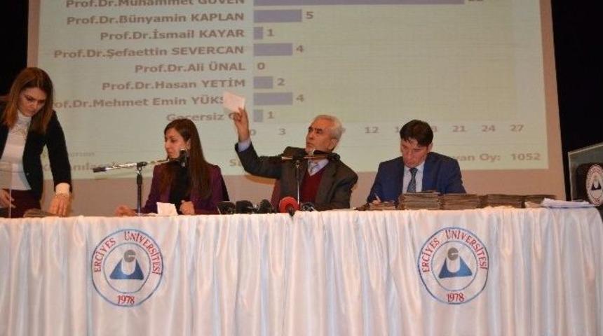 Er&uuml; Rekt&ouml;r Adaylık Se&ccedil;imlerinde İlk 6 İsim Belli Oldu