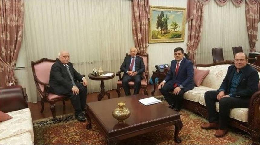 Başkan Yal&ccedil;ın&rsquo;dan Hemşehrisi Bakan Avcı&rsquo;ya Ziyaret