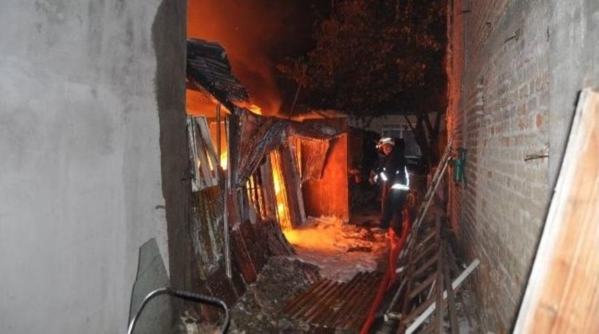 Odunluk Yandı, Köpek Telef Oldu