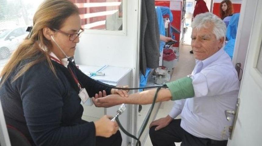 Yatağan&rsquo;da Sanayi Esnaflarından Kan Bağışı