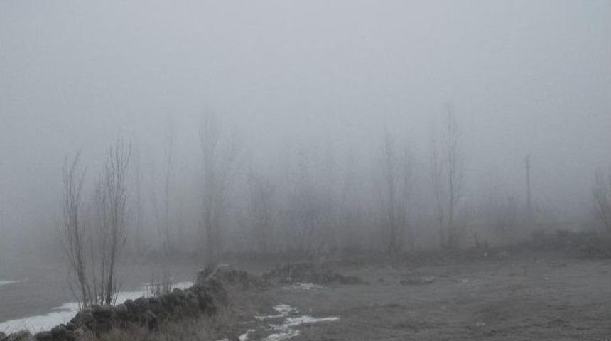 Varto&rsquo;da Yoğun Sis