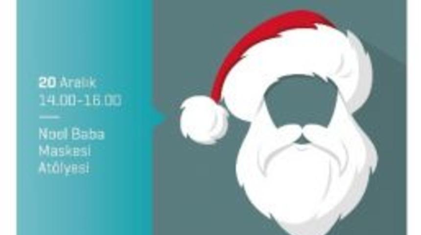 Forum Gaziantep’te Çocuklar Noel Baba Maskeleri Yapacak