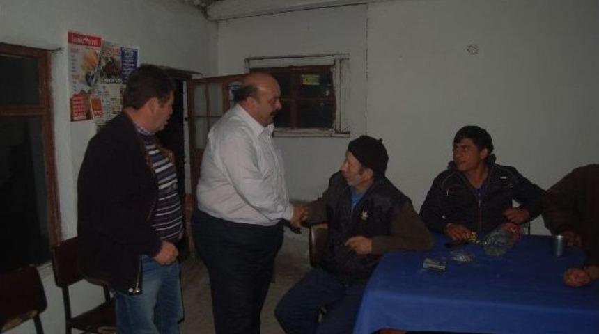Lapseki Chp İl&ccedil;e Teşkilatı K&ouml;y Ziyaretlerine Devam Ediyor